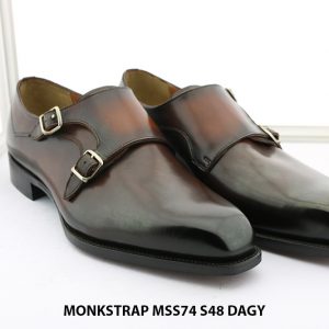Giày da nam size to Double Monkstrap MSS74 Size 48 002